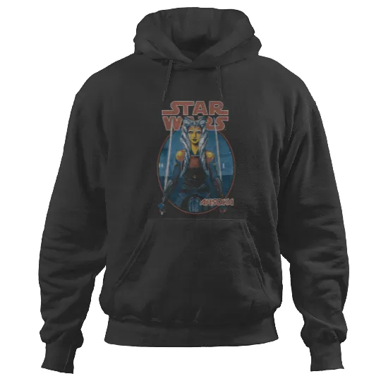 Stars Wars Classic Ahsoka Tano Twin Sabers Vintage disneys Hoodies