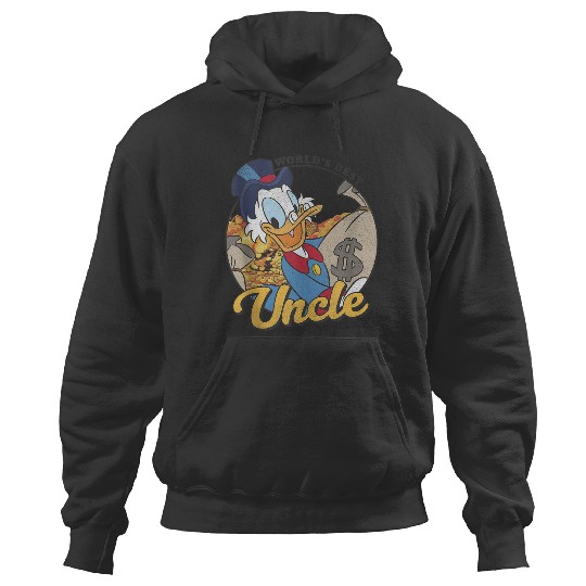 Disneys Ducktales Scrooge Mcduck World's Best Uncle Hoodies