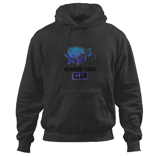 Disney Winnie The Pooh Eeyore Always Tired Club Hoodies