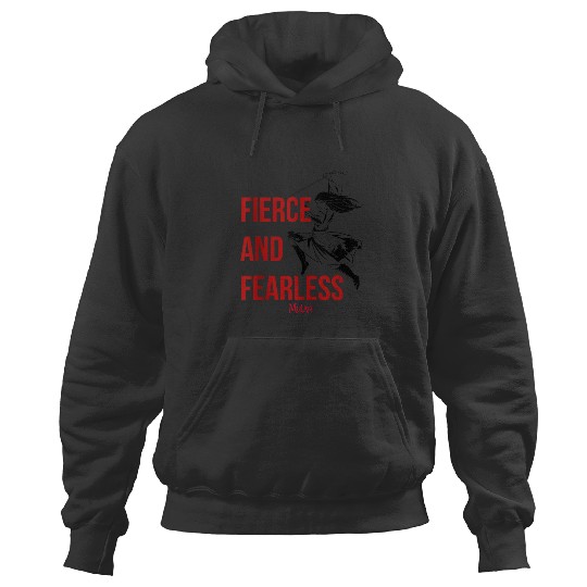 Disney Mulan Live Action Fierce And Fearless Action Pose Hoodies