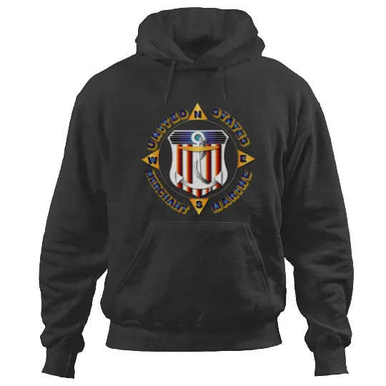 Discover Emblem - US Merchant Marine Hoodies