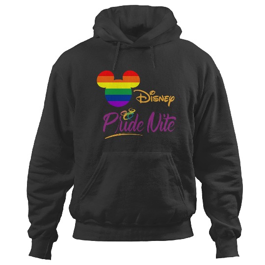 Mickey Mouse Lgbt Flag Rainbow Hoodies, Disneyland After Dark Pride Nite, Mickey Pride Rainbow Hoodies