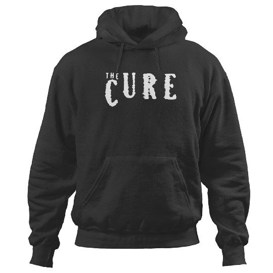 Discover The Cure white logo Classic Hoodies
