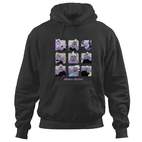 Disney Villains Ursula Moods Hoodies, Disney The Little Mermaid Hoodies