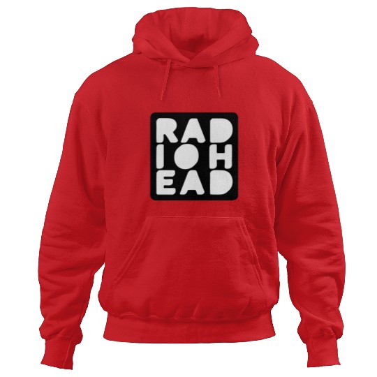 Radiohead Solid Black Hoodies