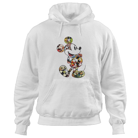Discover Disney Men's Mickey Mouse Vintage Scene Me Graphic Hoodies