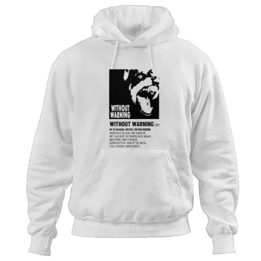 21 Savage Metro Boomin Offset Without Warning Album Cover Hoodies