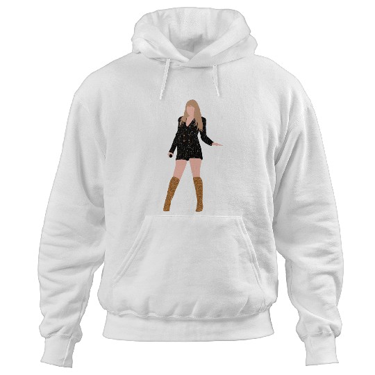 TaylorSwift Eras Tour the Man Black Outfit art Active Hoodies