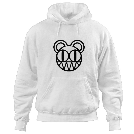 Radiohead Black Bear Head Hoodies