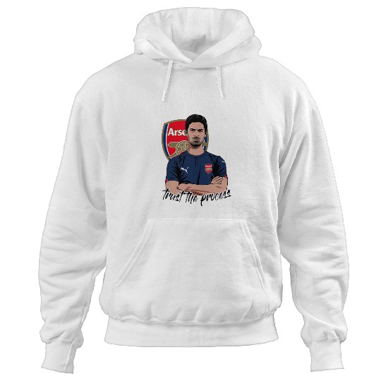 trust the process Hoodies