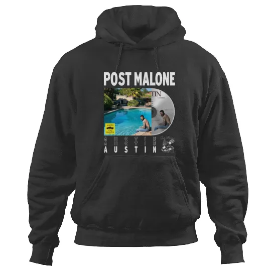 Post Malone Rap Hoodies, Y2K 90s Merch Vintage Album Austin Twelve Carot Tour 2023