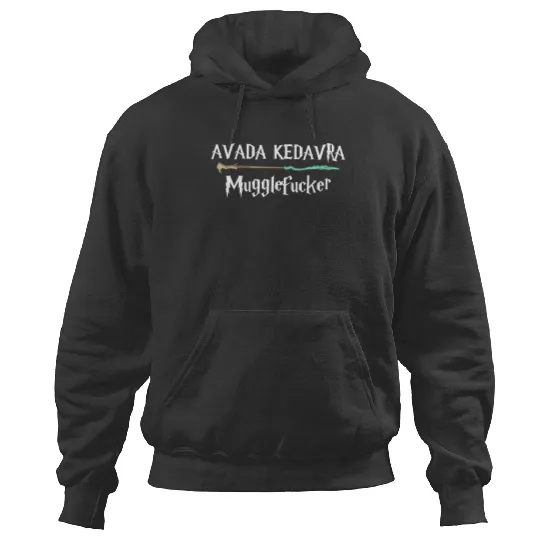 Harry Potter Hoodies, Avada Kedavra Mugglefucker Vacation Hoodies, Movie Hoodies