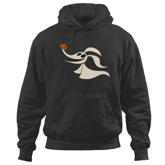 Disney Halloween The Nightmare Before Christmas Zero Hoodies, Zero Dog Pumpkin Hoodies