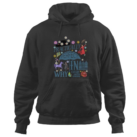 Disney Mary Poppins Hoodies, Practically Perfect in Every Way Hoodies