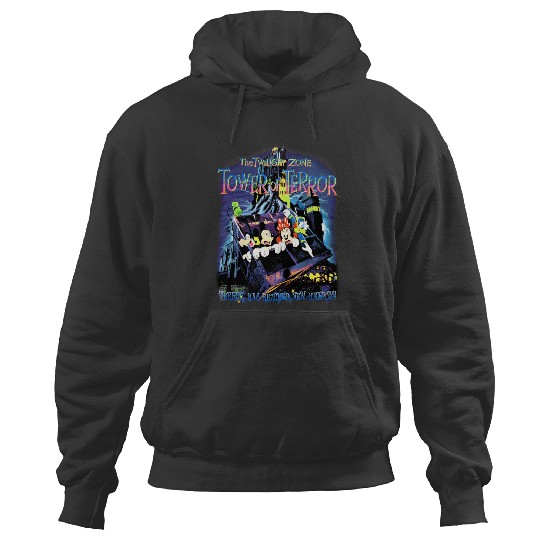 The Twilight Zone Tower Of Terror Color Hoodies, Tower of Terror Ride Hoodies, Disney Halloween Hoodies, Vintage Disney Hoodies