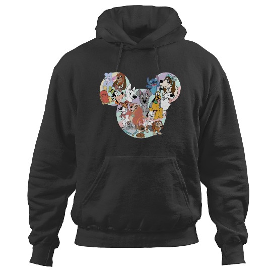 Disney Dogs Hoodies, Mickey Mouse and dogs Hoodies, Magic Kingdom Hoodies
