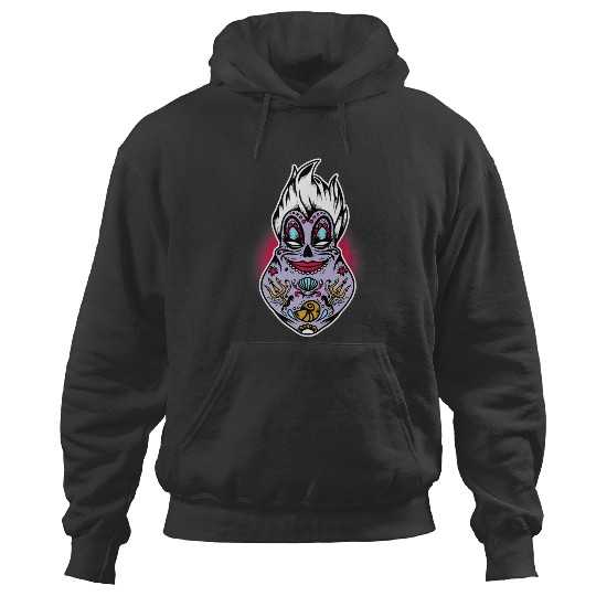 Discover Disney Villains Halloween Ursula Sugar Skull Pre Hoodies