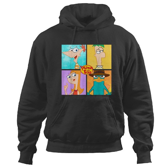 Discover Disney Phineas And Ferb Character Box Up Hoodies