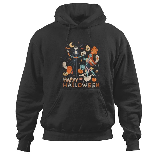 Discover Disney The Nightmare Before Christmas Jack Sally Hoodies