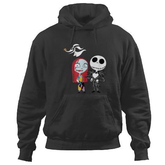 Disney Nightmare Before Christmas Jack and Sally Hoodies