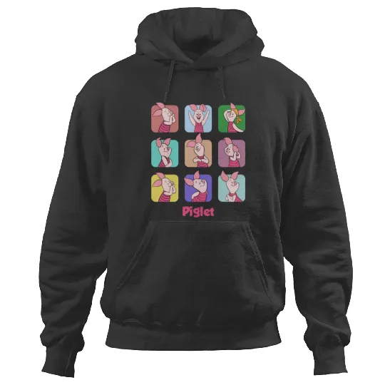 Disney Piglet Moods Hoodies, Winnie The Pooh Portrait Hoodies
