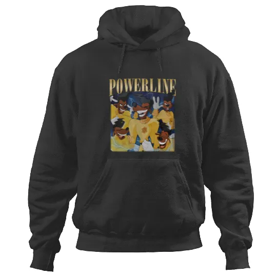 Vintage Disney Powerline Hoodies, Powerline Stand Out Tour, Powerline Goofy Movie