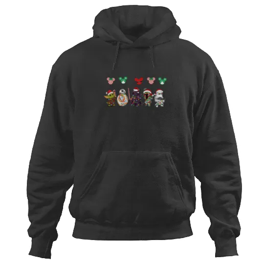 Star Wars Christmas Hoodies, Disney Balloon Hoodies, Star Wars Characters