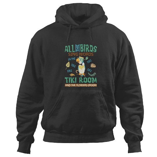 Retro Disneyland Enchanted Tiki Room Hoodies