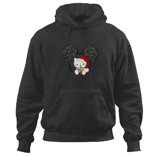 Hello Kitty Hoodies, Hello Kitty Christmas Hoodies, Xmas Hoodies, Disneyland Hoodies