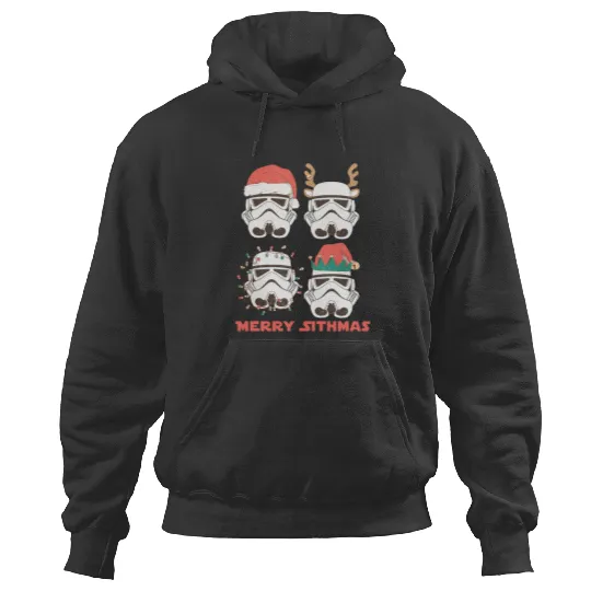 Retro Star Wars Merry Sithmas Hoodies, Stormtrooper Christmas Hoodies, Vintage Star Wars Christmas Hoodies, Disney Star Wars Hoodies