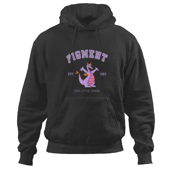 Disney Figment Hoodies, Figment Est 1983 Hoodies, Figment Hoodies