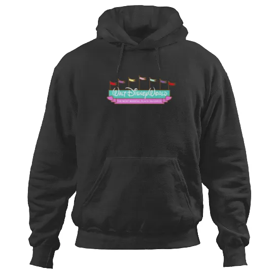 Disney Embroidered Crewneck Hoodies