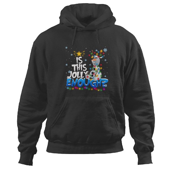 Discover Funny Disney Is This Jolly Enough Cute Frozen Olaf Xmas Light Hoodies