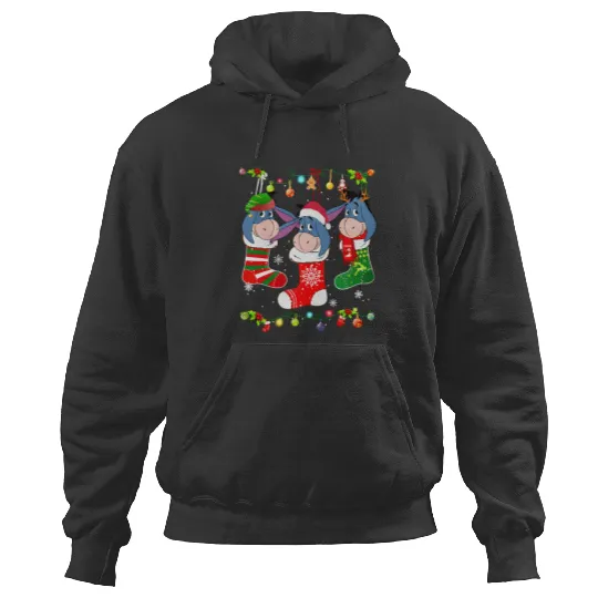 Disney Eeyore Christmas Socks Hoodies