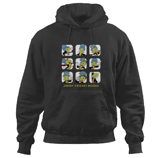 Discover Disney Jiminy Cricket Moods Hoodies