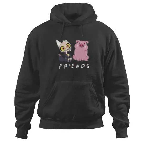 Disney Channel Gravity Falls Waddles & King The Owl House Friends Hoodies
