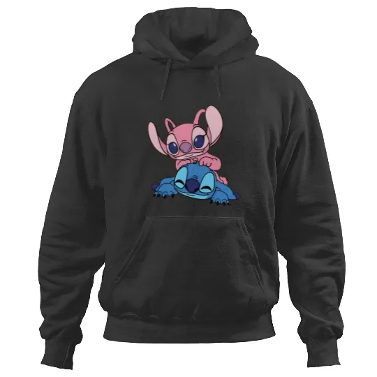 Stitch Disney Hoodies, Stitch and Angel Couple Hoodies, Disneyland Hoodies