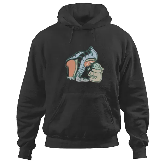 Grogu and Ahsoka Tano Hoodies, Disney Star Wars Hoodies