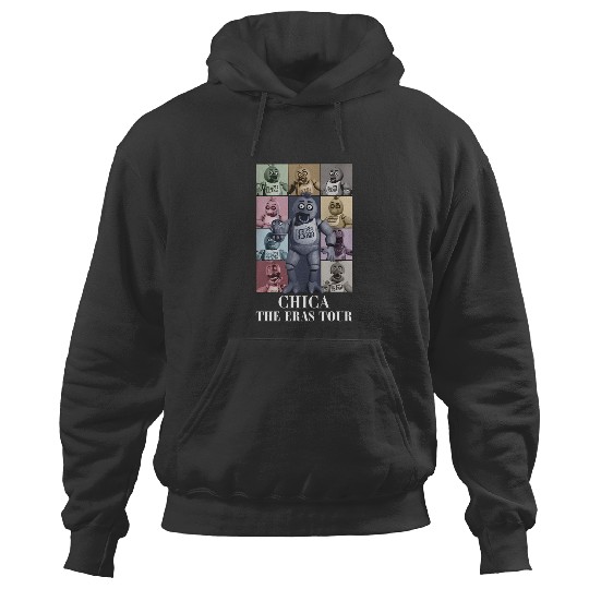 Vintage Fnaf Chica Eras Tour Hoodies, Five Nights at Freddy Chica Hoodies