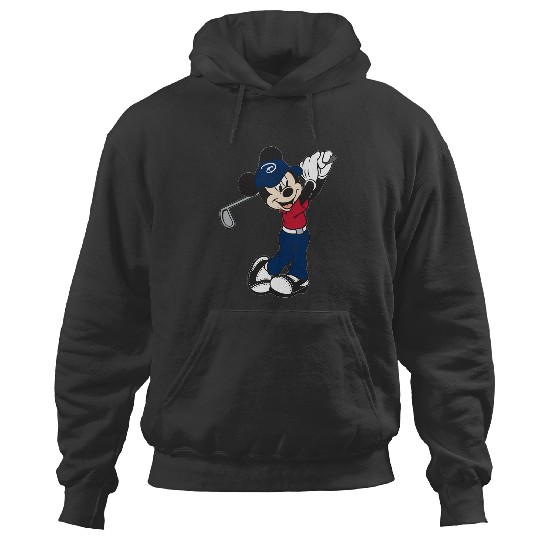 Mickey Golf Hoodies, Disney Unisex Hoodies, Disney Family Matching Hoodies