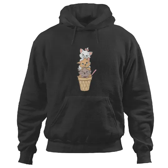 Cute Disney The Aristocats Marie Toulouse Berlioz Hoodies