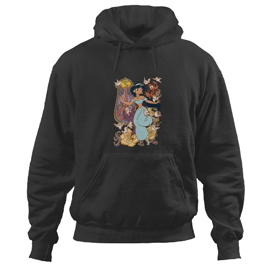 Princess Jasmine Aladdin  Color Hoodies, Disney Hoodies