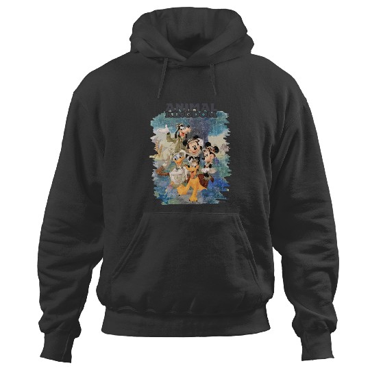  Color Disney Animal Kingdom Hoodies, Mickey Safari Vintage Hoodies