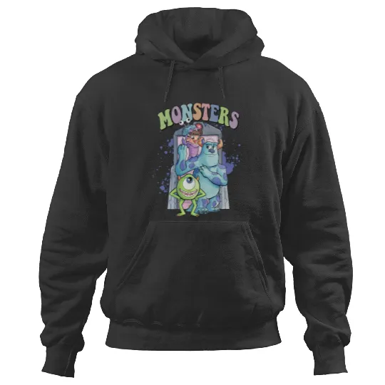 Colors Disney Monsters Inc Hoodies, Retro Monsters Inc Hoodies