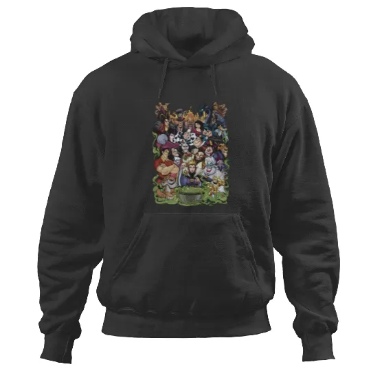 Disney Villains Hoodies, Disney castle Hoodies, Disney Villains Squad Hoodies