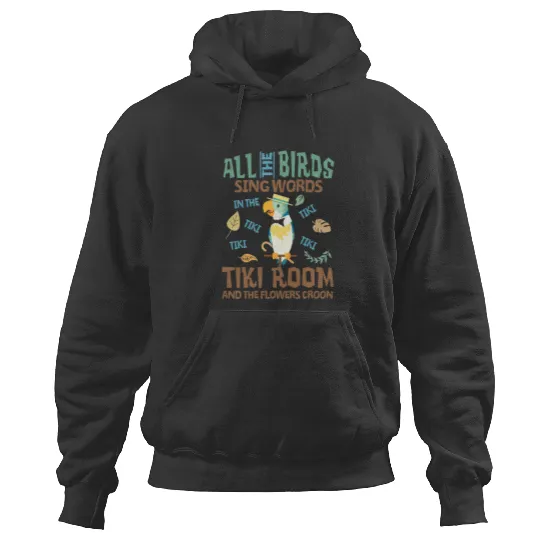 Vintage Tiki Room Hoodies, Disneyland Family Hoodies, Enchanted Tiki Room Hoodies