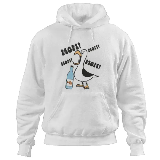 Nemo Seagull Mom Hoodies, Disney Finding Nemo Hoodies, Funny Nemo Hoodies, Disney Mom Hoodies