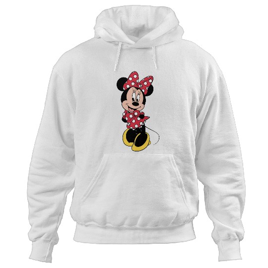Minnie Hoodies, Vintage Minnie Hoodies, Disney Minnie Mouse Sweet Portrait Hoodies