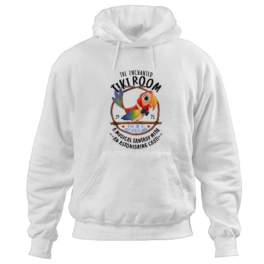 Retro Disneyland Enchanted Tiki Room Hoodies