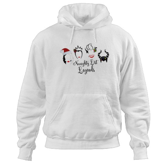 Naughty list legends, Villains Christmas Hoodies, Disney Christmas Hoodies
